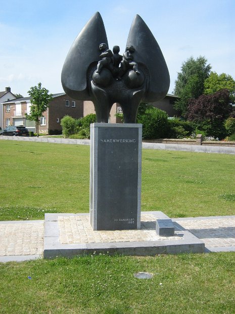 Standbeeld Samenwerking 
